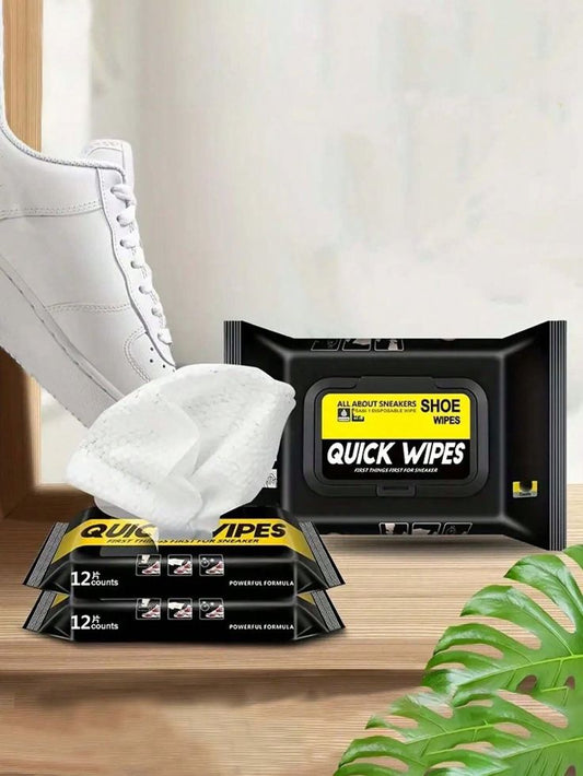 Shoe cleaning wet wipes