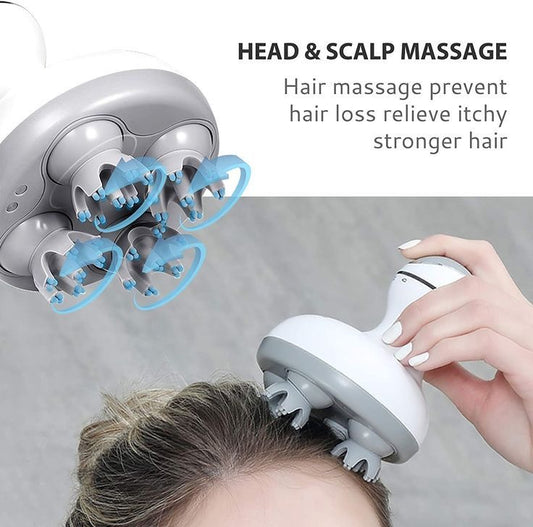 Scalp massager automatic