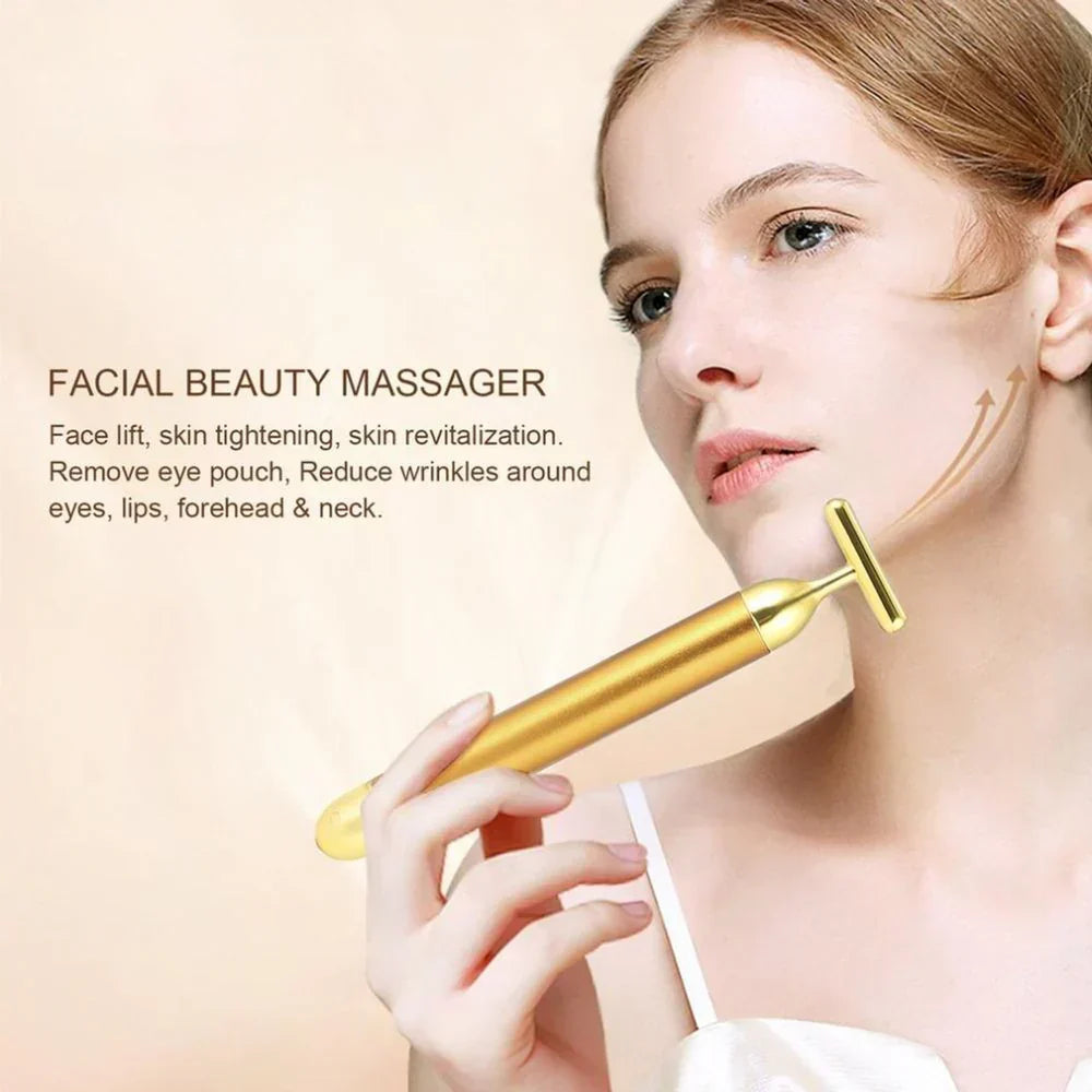 24k Gold Face Massager - 50% OFF Limited Time
